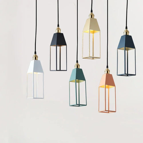 Modern Pendant Lamp Creative Nordic Style Macaron E27 Hanging Dining Living Bedroom Bedside Bar Table Kitchen Island Decor Light