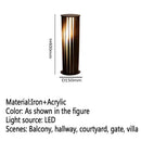 lampe de jardin extérieure led étanche design contemporain pour villa
