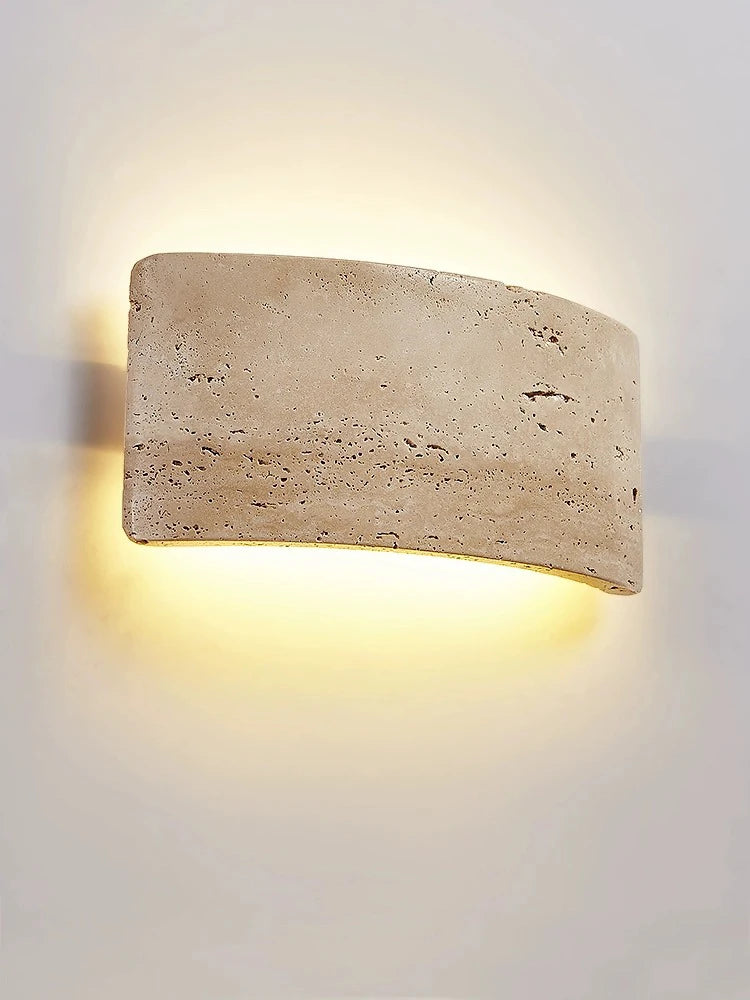 applique murale led wabi-sabi étanche pour jardin extérieur - vue 6 sur 8