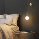 Applique murale led en marbre design nordique moderne décorative