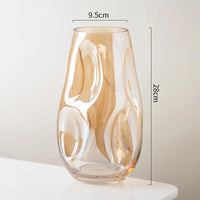 vase en verre pour arrangement floral décoration moderne