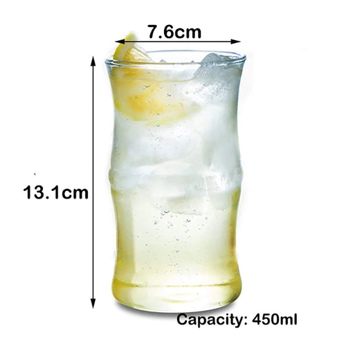 Verres collins cristal sans plomb style bar élégant
