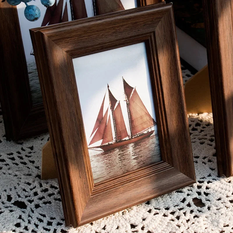 American Style Picture Frame 8 Inch, 10 Inch, 12 Inch, A4 Tabletop Frame Premium Quality Photo Frame for Home Decor and Office - vue 5 sur 8