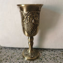 Verre à vin rétro en alliage style antique