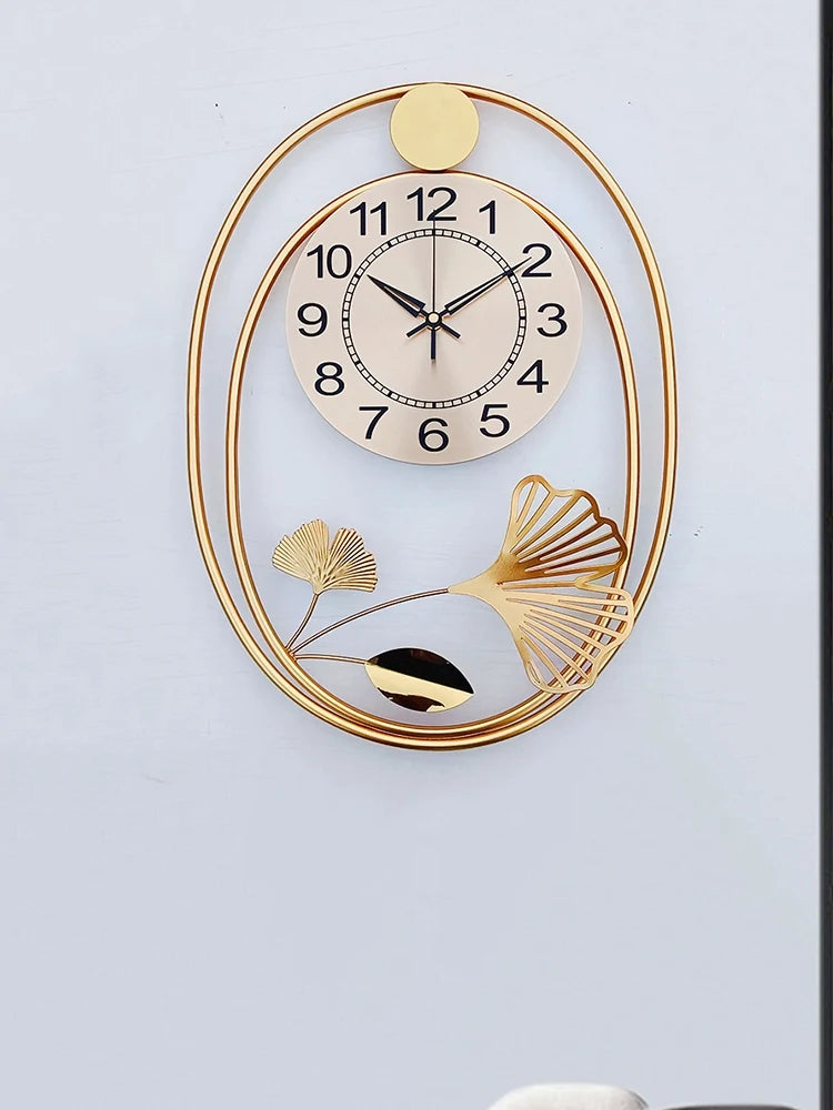 horloge murale moderne de luxe design suspendu décoratif - vue 3 sur 6