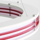 lustre art déco 	 style anneau suspendus luminaires fil réglable