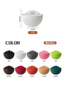 European Wall Mounted Hydroponic Plant Pot, Semi-Circular, Hanging Flower Basket, Balcony, Lazy Wall Mounted, No Drilling, Decor