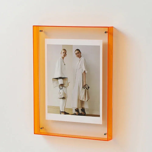 cadre photo acrylique style ins décoration murale table transparente - vue 14 sur 14