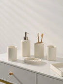 Wabi-Sabi-Electric Toothbrush Holder Set, Bathroom Toothbrush Cup, Vanity Desktop Storage Tray, Home Decoration