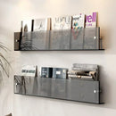 support mural en acrylique transparent pour magazines et livres