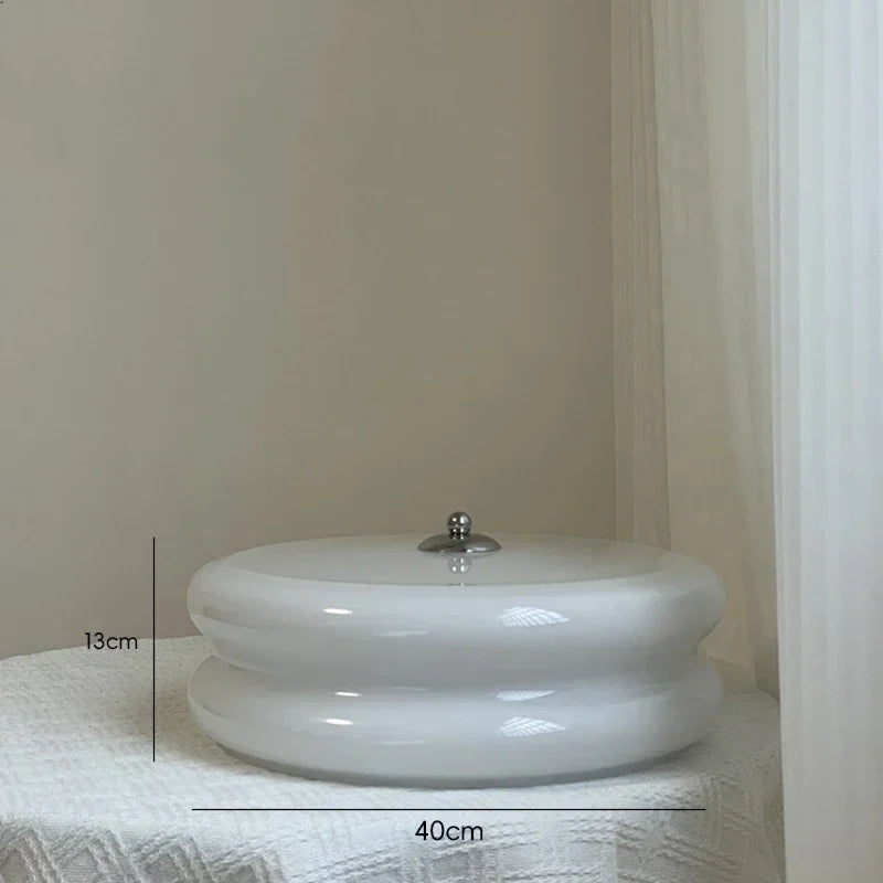 plafonnier en verre design pour un éclairage moderne élégant - vue 8 sur 10