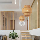 Chinese Style Bamboo Pendant Light, 30cm, D'Nik Decorative Lighting, Ideal for Restaurant