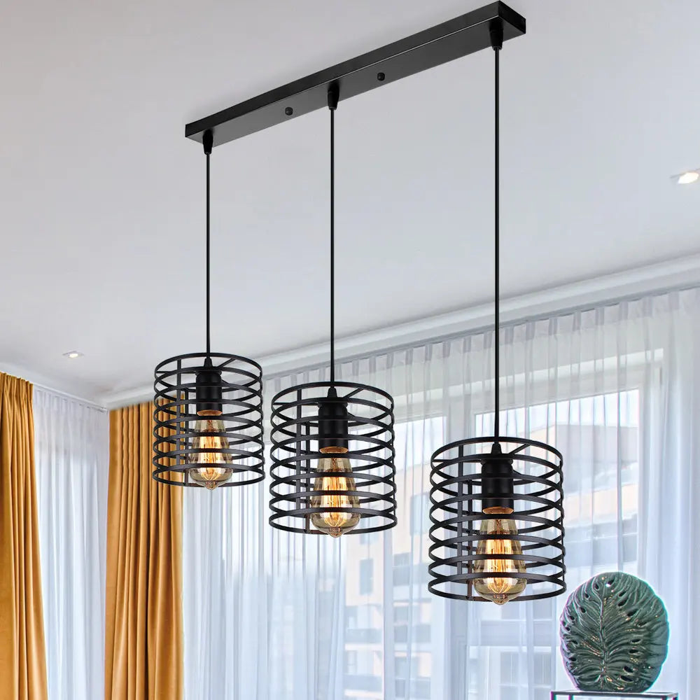 Suspension modernes abat-jour Lustre suspendus luminaires de lampe à LED pour salon chambre décor intérieur éclairage à la maison Luminaire Suspension - vue 7 sur 28