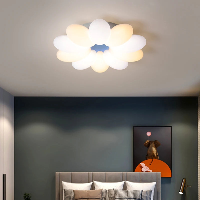 Plafonnier led créatif ovale pour éclairage quotidien intérieur - vue 7 sur 7