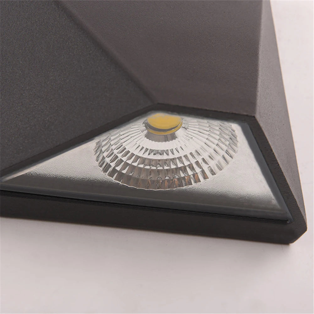 applique murale LED de jardin balcon extérieur porche Patio - vue 6 sur 7