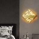 Modern minimalist luxury feather LED wall light