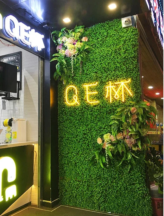 pelouse artificielle décoration murale pour événements et fêtes - vue 10 sur 21