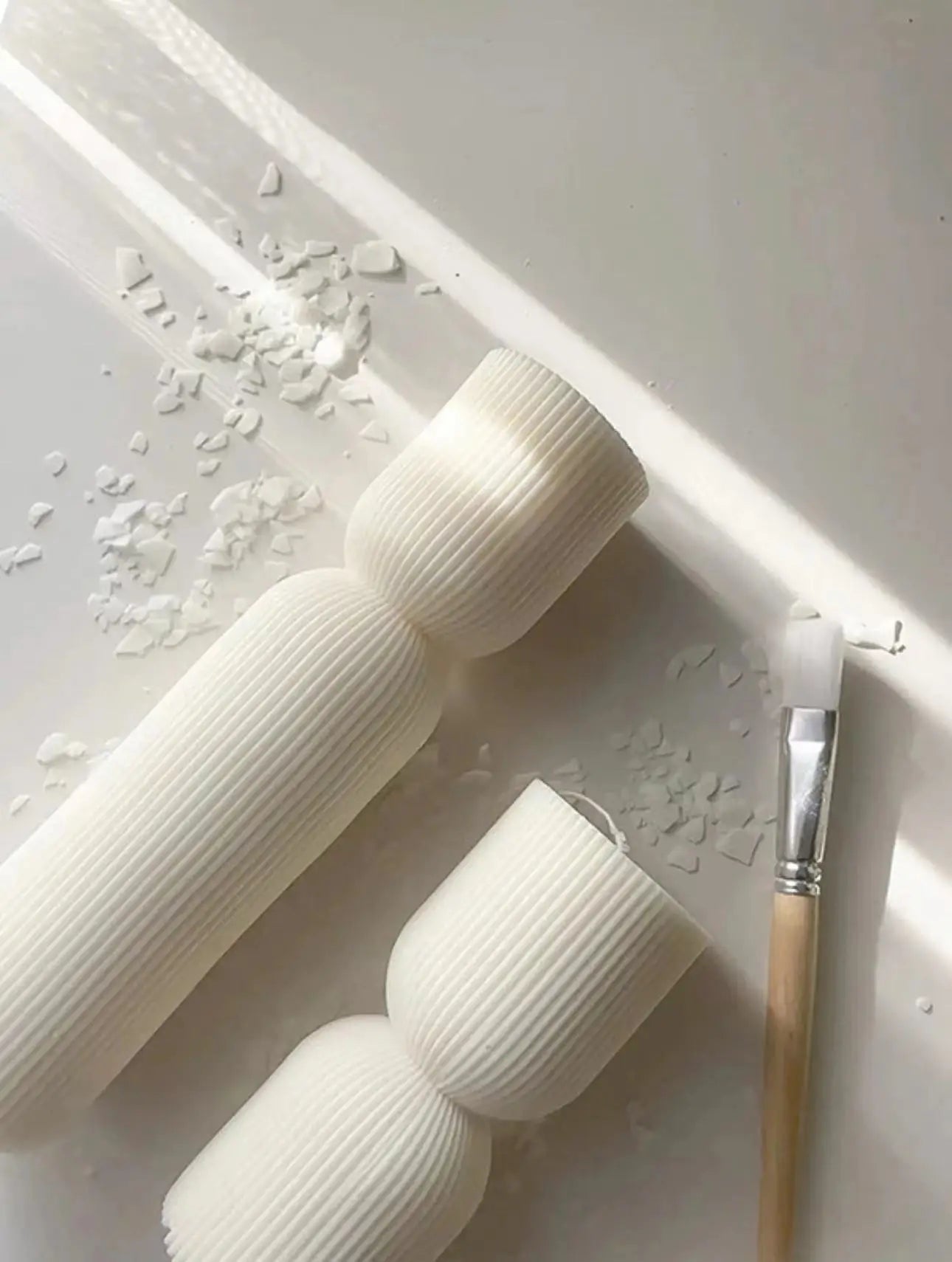 accessoires de décoration moderne bougies parfumées géométriques de luxe - vue 6 sur 12