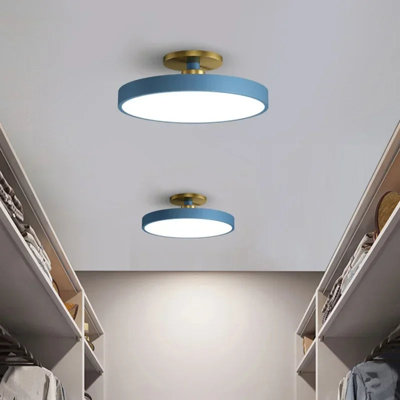Plafond moderne à LEDs lustre Makaron plafonniers salon chambre étude salle enfant couloir maison intérieur lampes nordiques éclairage - vue 5 sur 20