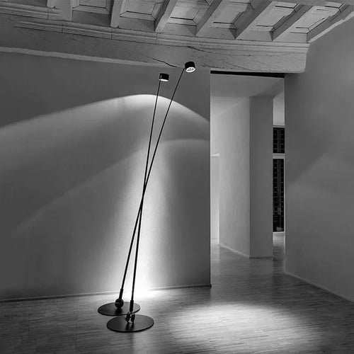Nordic minimalist designer floor lamp for modern interiors - vue 4 sur 8