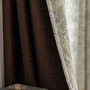 Rideau occultant motifs modernes pour chambre salon