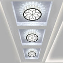 plafonnier led moderne en cristal pour éclairage intérieur