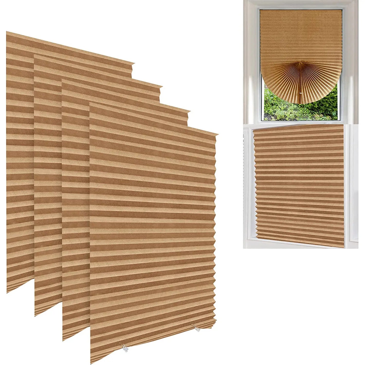 Store enroulable zébré occultant pour fenêtres et portes - vue 8 sur 16