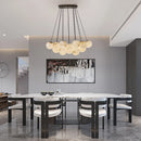 Pingpong World G9 LED Collection de marbre Lustre éclairage Lustre lampes suspendues Suspension Luminaire Lampen pour salon