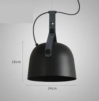Minimalist Nordic pendant light for restaurant and bar - vue 8 sur 9