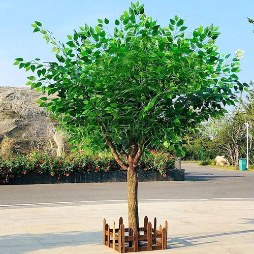 arbre artificiel banyan décoratif pour intérieur et hôtel - vue 13 sur 14