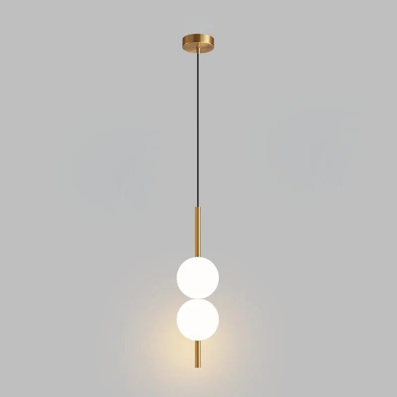 Suspension LED nordique cuisine île