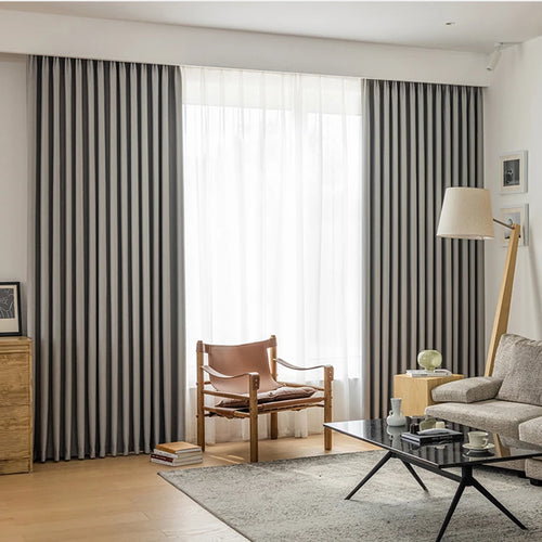 Rideau occultant moderne épais pour salon chambre