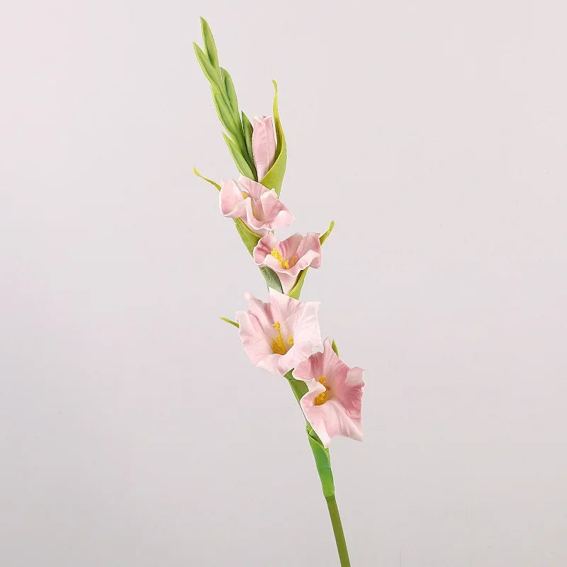 fleurs artificielles glaïeuls pour décoration de fête et bureau - vue 12 sur 12