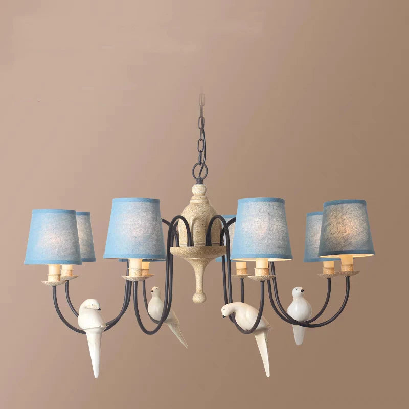 suspension vintage nordique design oiseau pour restaurant café - vue 4 sur 6