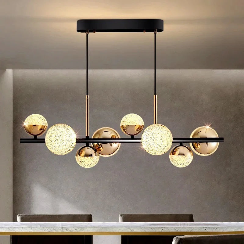 lustre moderne suspension lampes éclairage intérieur suspendues - vue 2 sur 8