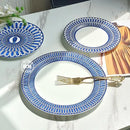 Assiette ceramique style europeen blue seal dim sum