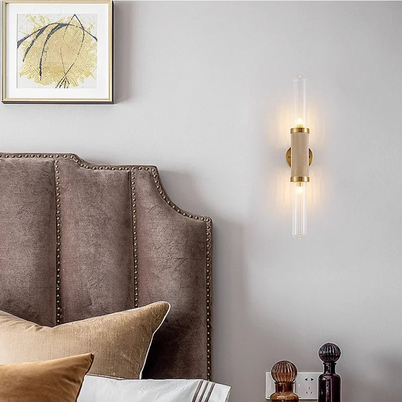 Nordique Designer De Luxe Restaurant Chambre Chevet Applique Moderne Fond Mur Modèle Chambre Applique Simple LED Lumière Décorative