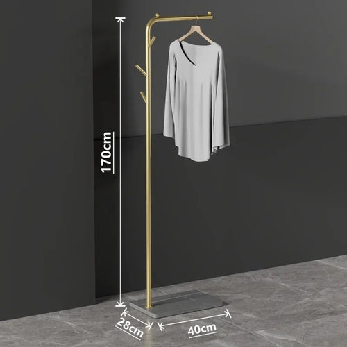 porte-vêtements nordique léger et moderne pour rangement élégant