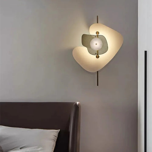 Postmodern Nordic design stainless steel minimalist wall light - vue 2 sur 8