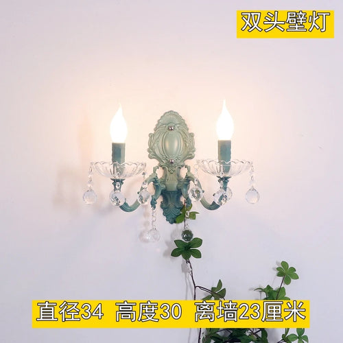 applique murale en cristal pour éclairage intérieur décoratif - vue 9 sur 10