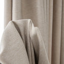 Rideau nordique occultation partielle salon chambre sur mesure
