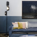Minimalist marble floor lamp for modern interior decor