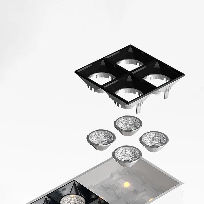Dimmable tuya zigbee LED spotlight for smart home - vue 4 sur 10