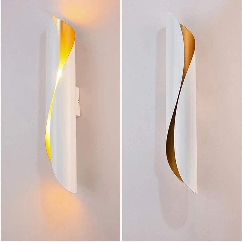 applique murale led en tube aluminium pour décoration intérieure - vue 6 sur 9