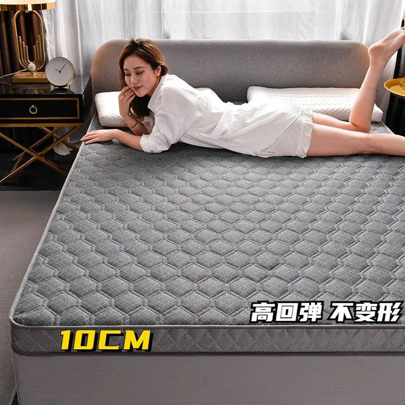 Latex mattress home hotel cushion thickened dormitory single double student tatami mattress, fashion sponge mats - vue 8 sur 10