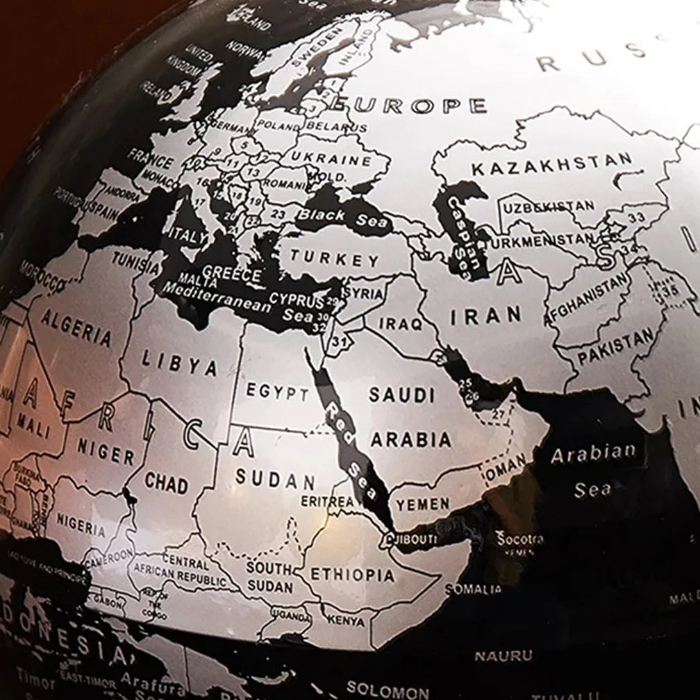 carte mondiale décorative style européen pour bureau - vue 6 sur 9