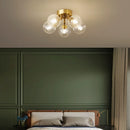 lustre moderne en forme de haricot magique pour décoration intérieure