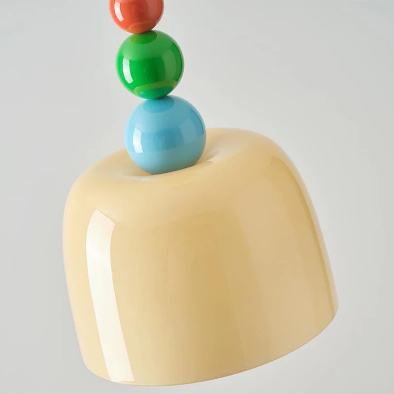 lustre créatif en verre pour une décoration nordique élégante - vue 7 sur 8