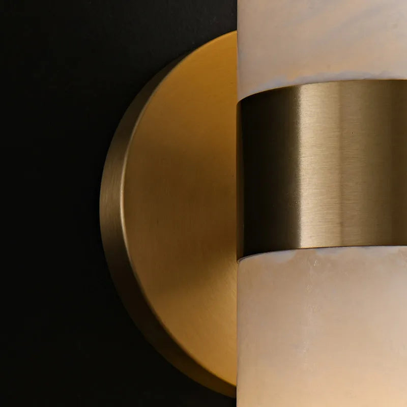 applique murale moderne cuivre salle luminaire