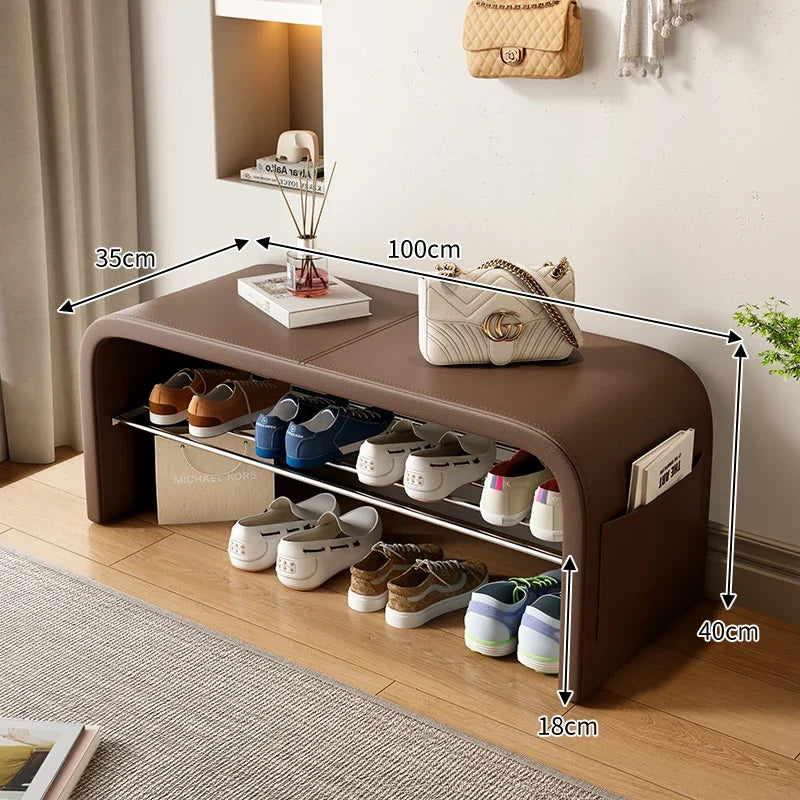 banc polyvalent pour rangement et assise décorative - vue 7 sur 15
